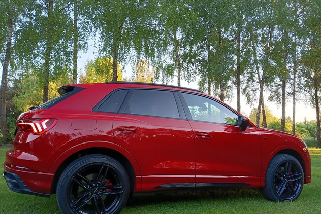Audi Q3 cena 145000 przebieg: 55000, rok produkcji 2019 z Białystok małe 781